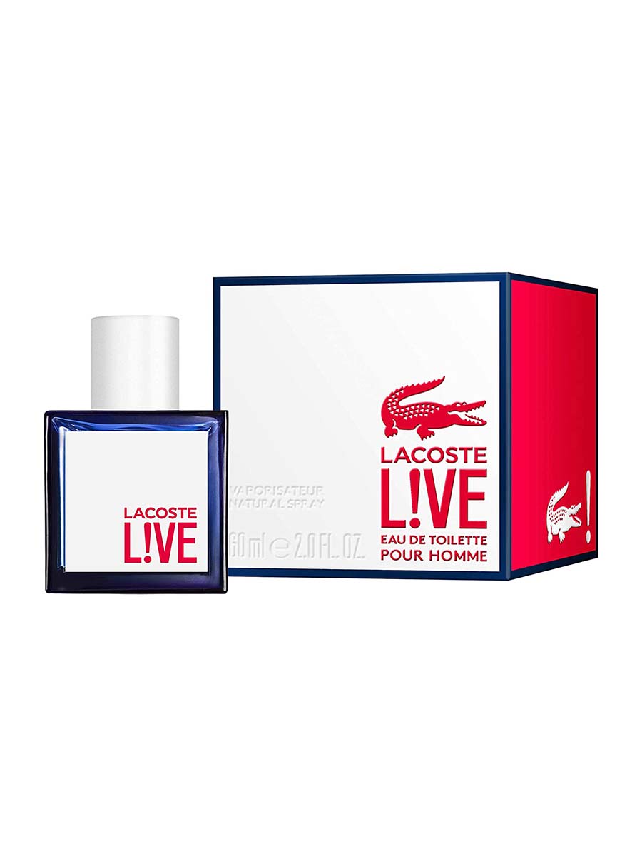 Vanære koste taske LACOSTE LIVE MALE EDT 40ml - Go Duty Free Mauritius