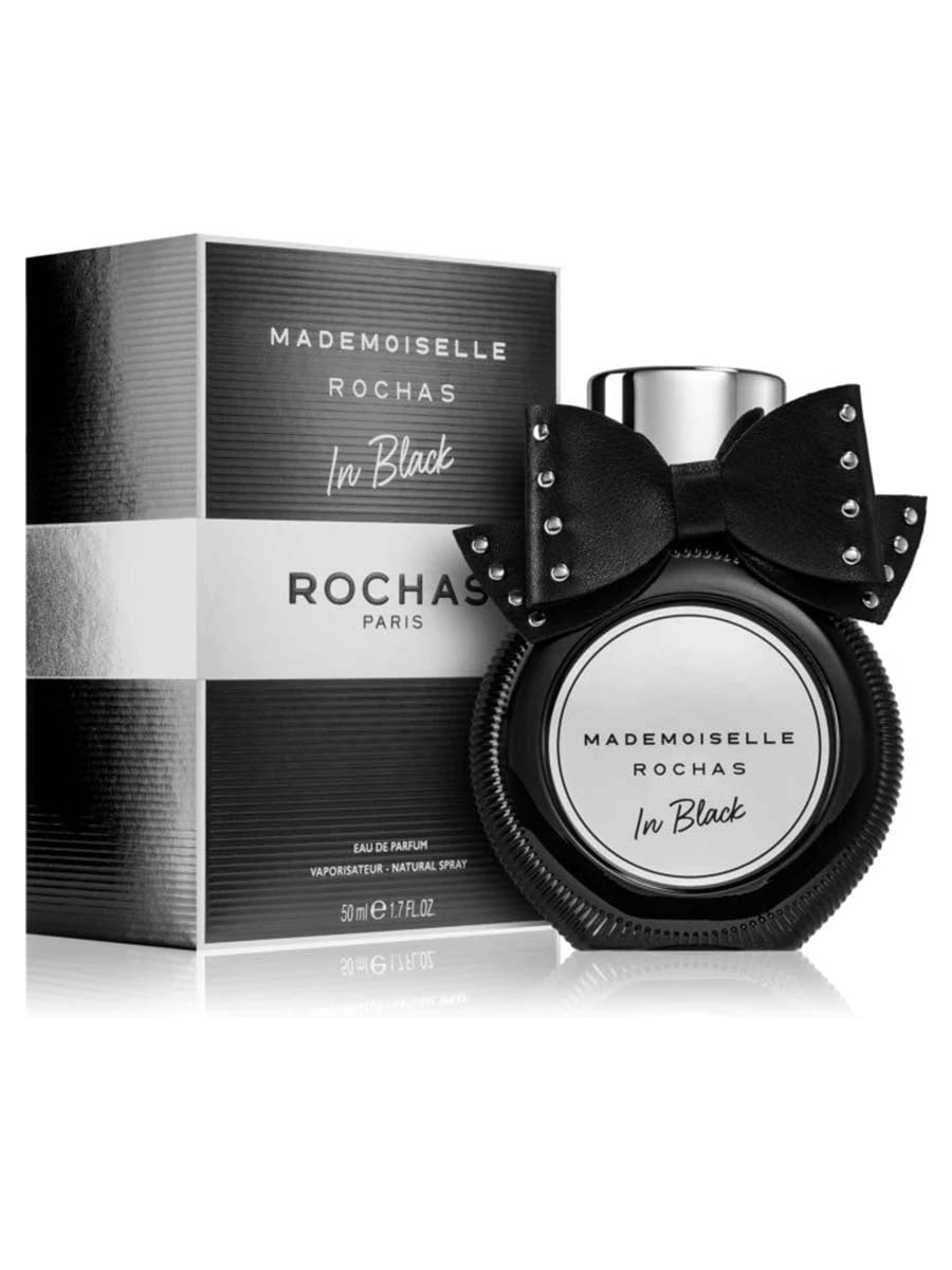 Rochas mademoiselle rochas купить. Духи Mademoiselle Rochas. Rochas Mademoiselle in Black 50ml EDP. Духи Mademoiselle Rochas in Black. Rochas Mademoiselle Rochas in Black EDP (W) 30ml.