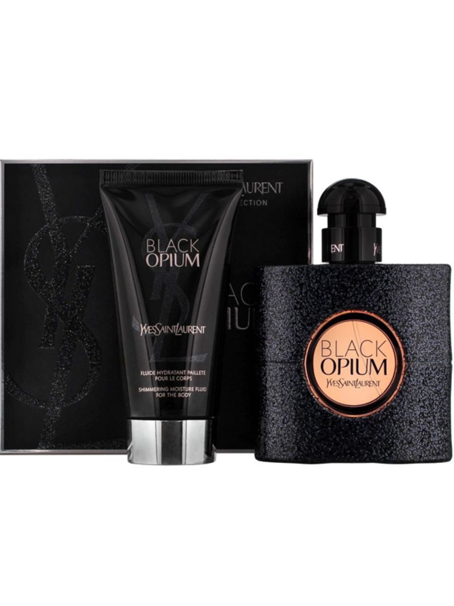 YVES SAINT LAURENT BLACK OPIUM EDP 50ml + BL 50ml