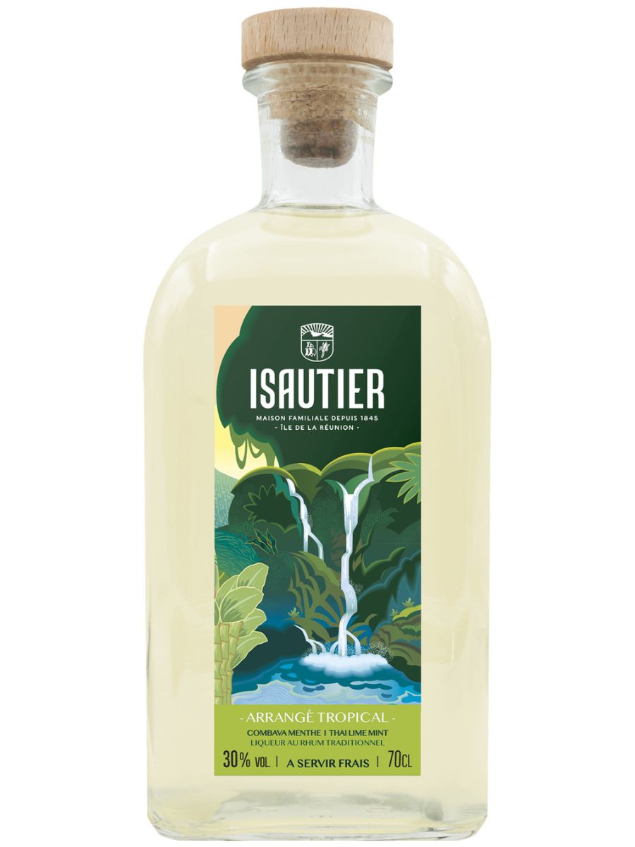 Isautier - Rhum arrangé - Volcanique - Ananas Goyave Piment - 70cl - 30°